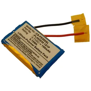 Batterie Li-Polymer vhbw 190mAh (3.7V) pour amplificateur casque audio...