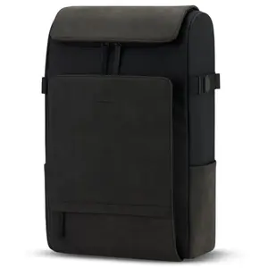 Kapten & Son - Bali - Sac à dos urbain All Black - 28 L pas cher