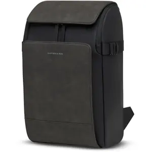 Kapten & Son - Bali Medium - Sac à dos urbain All Black - 15 L pas cher