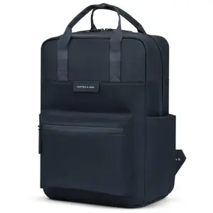 Kapten & Son - Bergen Pro - Sac à dos urbain Navy Blue - 12 L pas cher