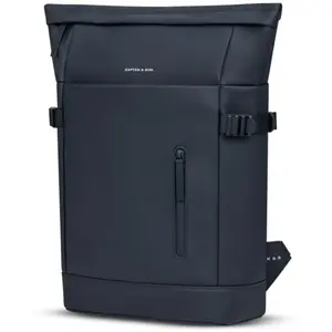 Kapten & Son - Helsinki - Sac à dos urbain Navy Blue - 16 L pas cher