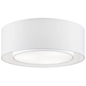 MAYTONI Plafonnier Cylindrique Flush Chrome, 3 Lumières, E27 pas cher