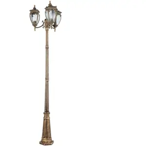 Comparateur de prix : Maytoni fleur lampadaires d'extérieur noir avec or, ip44