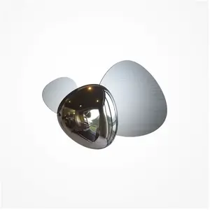 Maytoni jack-stone applique murale led intégrée moderne nickel, 3000k pas cher