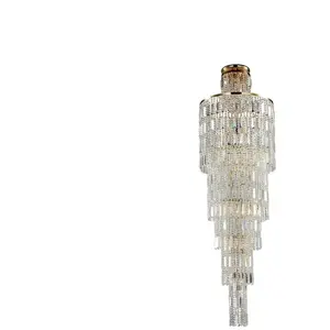 MAYTONI Grand lustre doré et cristal, 16 lumières, E14 pas cher