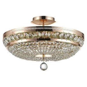 Maytoni Ottilia plafonnier cristaux, Ø 43,5 cm pas cher