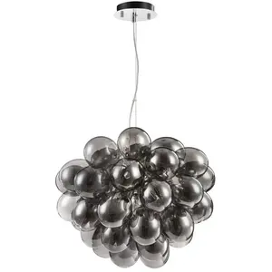 Comparateur de prix : Maytoni Suspension Balbo en gris fumée