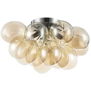 Comparateur de prix : Maytoni Balbo plafonnier semi-encastré nickel, 4 lumières, g9