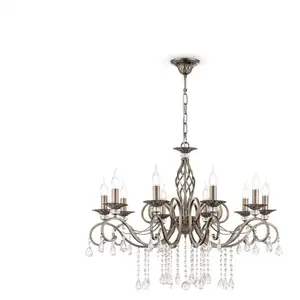 Comparateur de prix : Maytoni Grace lustre à 6 lampes laiton/blanc