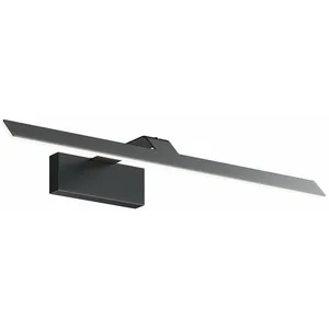 Maytoni Decart Miroir Photo Lumière Noir, 4000K pas cher
