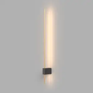 Comparateur de prix : Maytoni - Applique murale applique salon lumière led noir or éclairage indirect