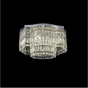 Comparateur de prix : MAYTONI Dune plafonnier affleurant chromé, 6 lumières, e14