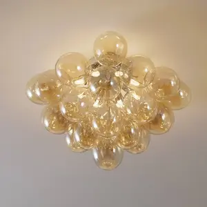 Comparateur de prix : Maytoni Balbo plafonnier semi-encastré nickel, 8 lumières, g9