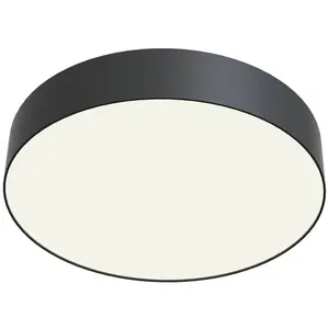 Maytoni Technical Zon Plafonnier Rond LED Intégré Noir pas cher
