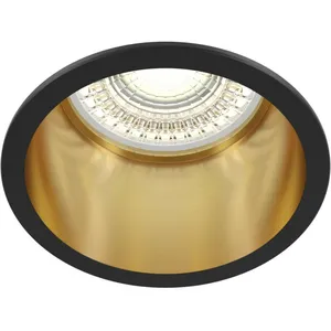 Comparateur de prix : Maytoni Reif Technique Reif Noir avec Downlight Encastré Or