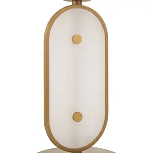 Maytoni Marmo lampe à poser, doré/pierre naturelle pas cher