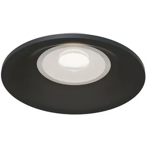 Comparateur de prix : Maytoni - Slim Downlight encastré noir, 1 lumière, GU10