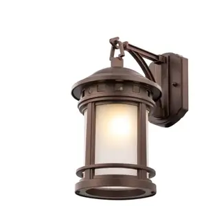Maytoni - Salamanca Applique Lanterne Extérieure Salamanca Marron IP44 pas cher