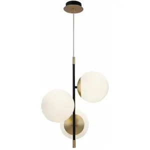 Maytoni Suspension Nostalgia, à 3 lampes pas cher