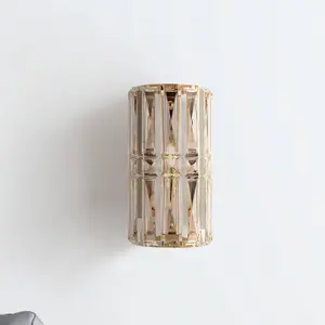 Comparateur de prix : Maytoni applique murale Facet, hauteur 25 cm, doré, verre, E14