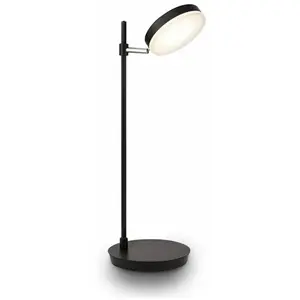 Comparateur de prix : Maytoni fad lampe de table noire à del intégrée modern fad