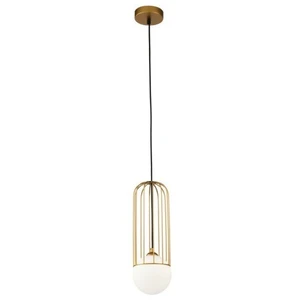 Maytoni - Telford Plafonnier Cage doré, 1 lumière, G9 pas cher