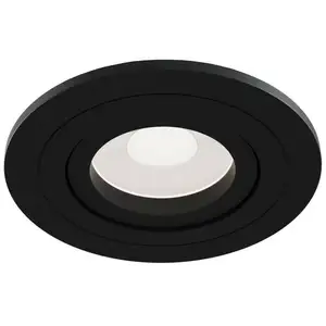 Comparateur de prix : Maytoni Downlight encastré noir, 1 lumière, GU10