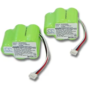 Comparateur de prix : VHBW 2x vhbw Ni-MH Batterie pour Aspirateur Ecovacs Deebot D62, D63, D...