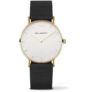 Montre Femme PAUL HEWITT en Acier Noir Etanche pas cher