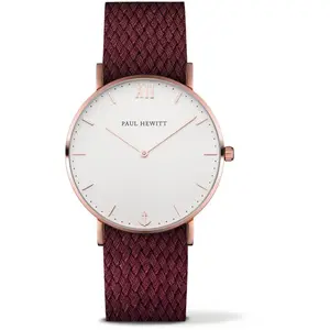 Comparateur de prix : Montre Mixte Paul Hewitt PH-SA-R-ST-W-19M - Bracelet Nylon Violet