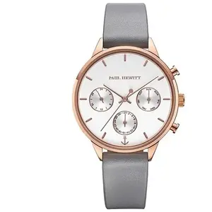 Montre Femme PAUL HEWITT en Cuir Gris pas cher