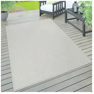 Paco Home Tapis Intérieur & Extérieur Terrasse Et Balcon Monochrome St...