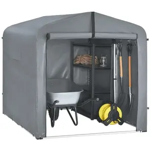 Sobuy abri de jardin, cabane de jardin exterieur imperméable, abri mot... pas cher