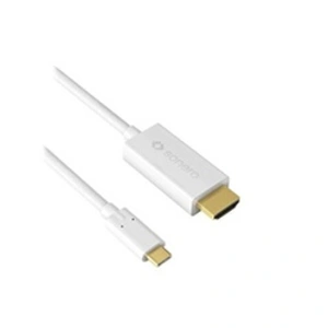 Sonero - Câble vidéo/audio - HDMI mâle pour USB-C mâle - 2 m - double blindage - blanc - support 4KVendu paramazon