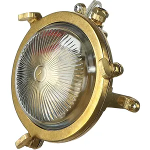 Licht-Erlebnisse Applique extérieure laiton IP44 Maritim hublotVendu paramazon