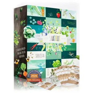 BOXILAND® Calendrier de l Avent Semences 2025   24 variétés de légumes...