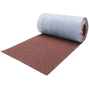 Daprona - Bardeaux de toit, couverture de faîtage 5m x 32cm bande de f... pas cher