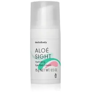 Comparateur de prix : HelloBody Aloe Sight Gel pour les yeux revitalisant (15 ml) - Crème po...