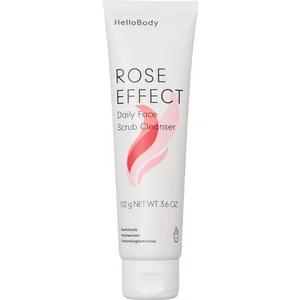 HelloBody ROSE EFFECT Daily Face Scrub Cleanser Gommage visage 1000 ml pas cher