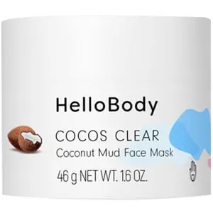 HELLO BODY Masque détoxifiant à la boue guérissante - Cocos Clear - Visage - 45 ml pas cher