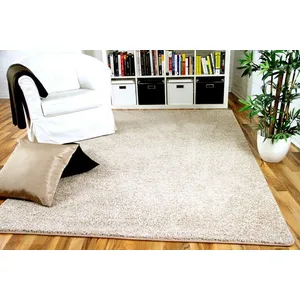 SNAPSTYLE Tapis en velours à poils longs beige 200x250 cm pas cher