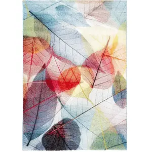 PERGAMON Tapis à feuilles multicolore 160x230 cm pas cher
