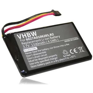 Comparateur de prix : vhbw batterie compatible avec TomTom GO 5000, 5100, 6000, 9000 systèm...
