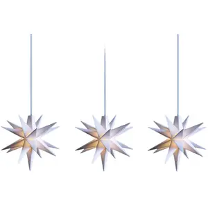 STERNTALER Guirlande LED étoiles bébé à 3 lampes blancheVendu parluminaire