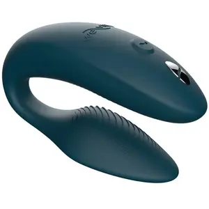 We-Vibe Sync 2 Green Velvet Vibromasseur Portable Couples 1ut