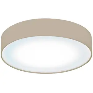 BRUMBERG plafonnier Celtis Maxi, E27, chintz, gris poussièreVendu parluminaire