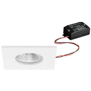 BRUMBERG Spot encastré LED BB21, blanc, 85 x 85 mm, on/off, IP65 pas cher