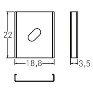 Brumberg Leuchten - brumberg 53040000 support 1 pièce. pas cher