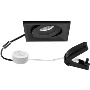 BRUMBERG BB36 RC driver rond boîte de jonction noir structuréVendu parluminaire