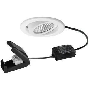 BRUMBERG Spot encastré LED BB09, on/off, boîte de raccordement, blanc pas cher